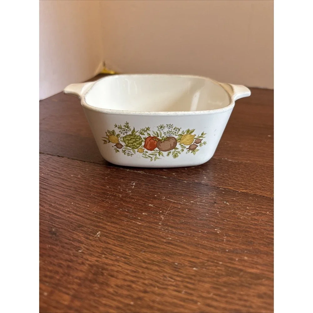 Vintage Corning Ware  Spice of Life P-43-B Casserole 2 3/4 Cup
